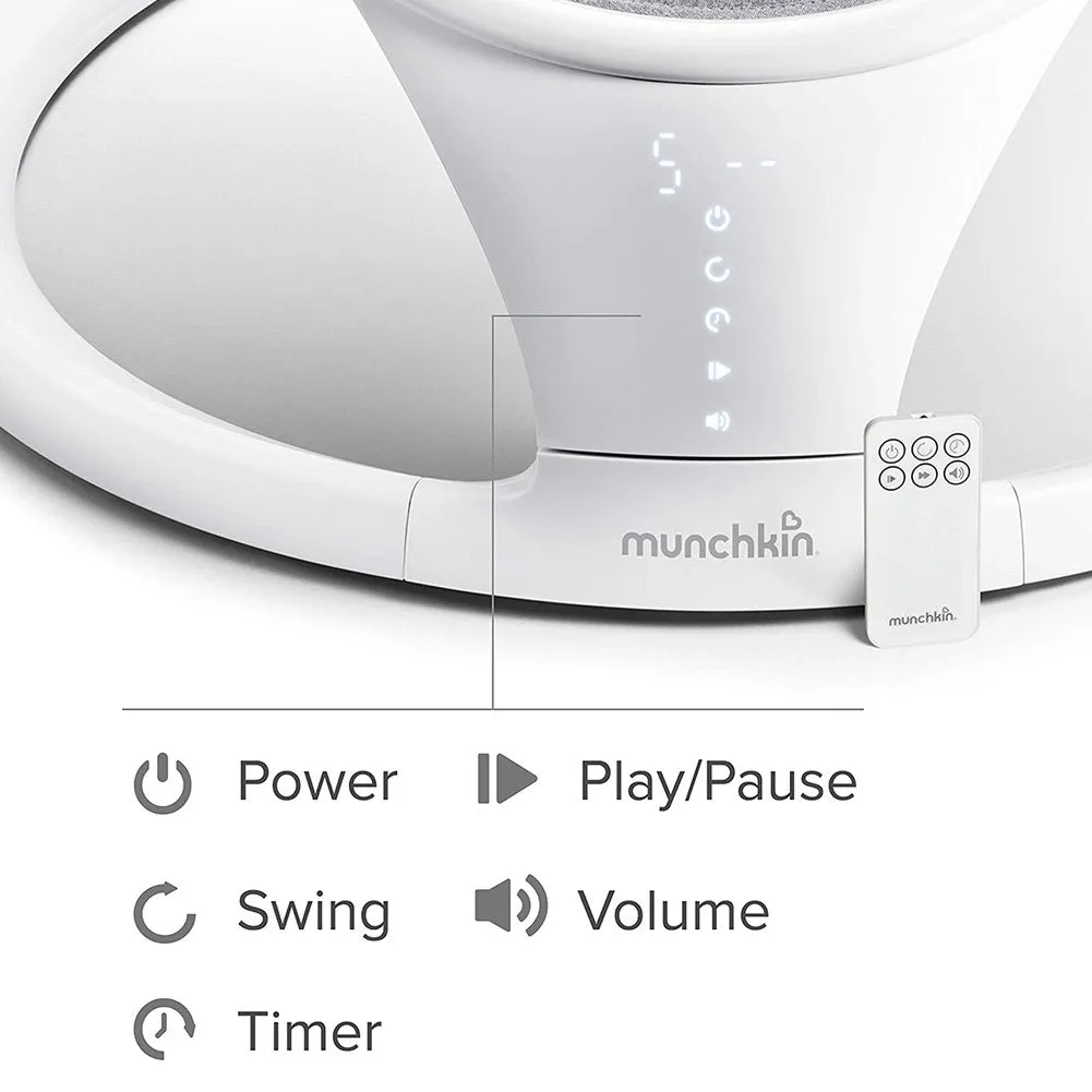 Munchkin Swing Bluetooth Enabled Baby Rocker