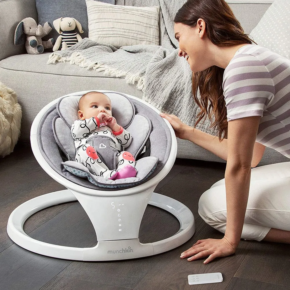 Munchkin Swing Bluetooth Enabled Baby Rocker