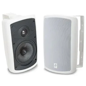 Niles OS6.5 White 6" Indoor Outdoor High Performance All Weather Speakers Pair