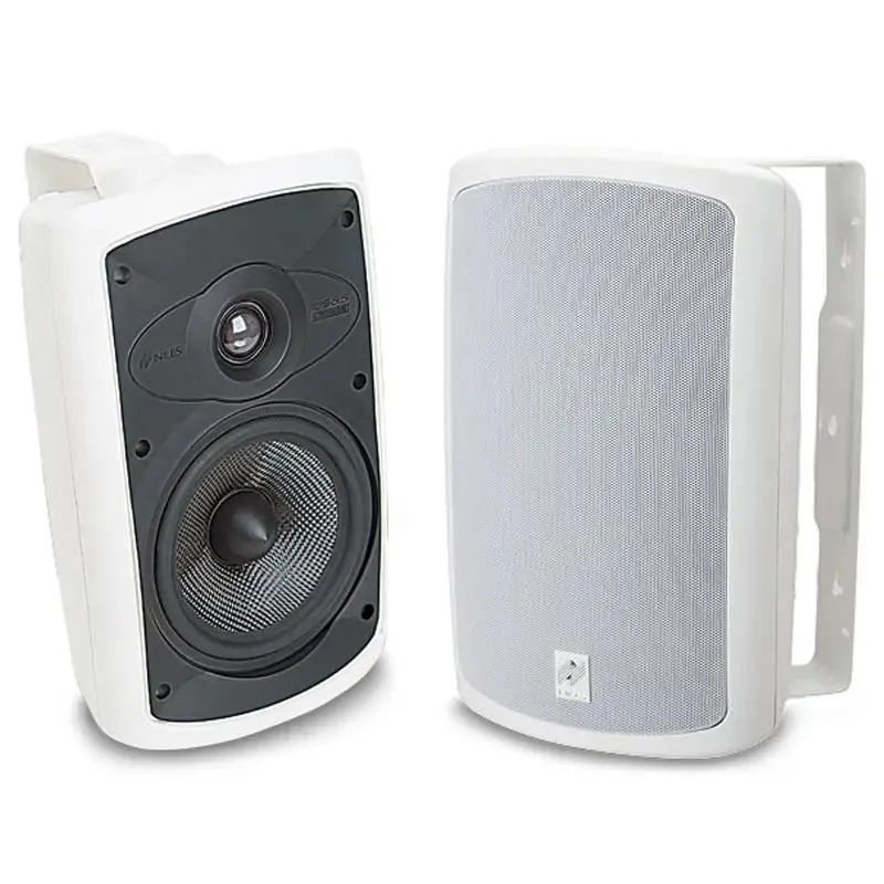 Niles OS6.5 White 6" Indoor Outdoor High Performance All Weather Speakers Pair
