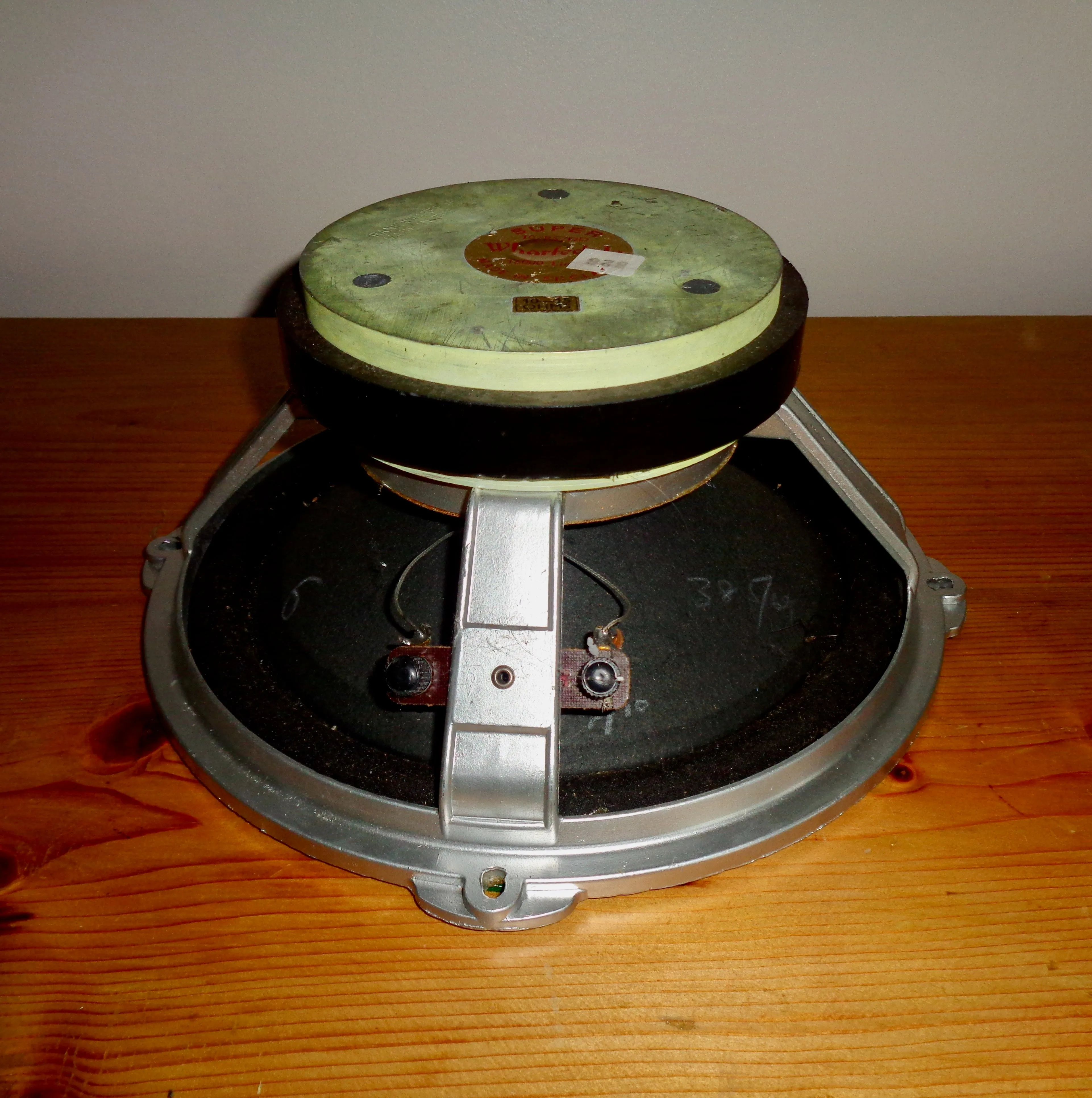 Pair of 1960s Wharfedale Super 10/RS/DD Loudspeaker Driver Units