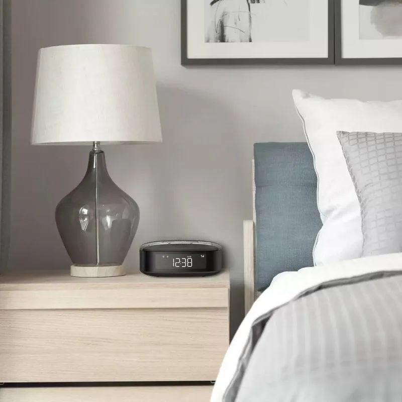 Philips DAB  FM Clock Radio Alarm LED Black