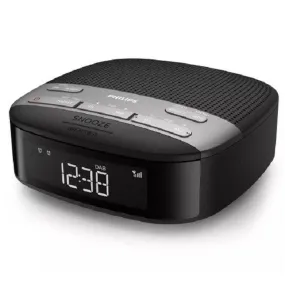 Philips DAB  FM Clock Radio Alarm LED Black