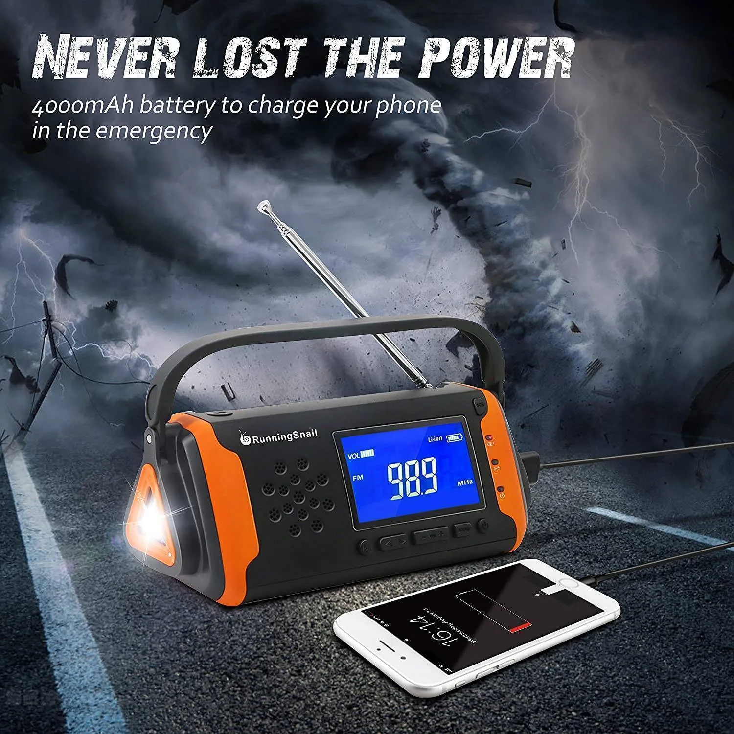 Portable Solar Emergency Radio |  Survival