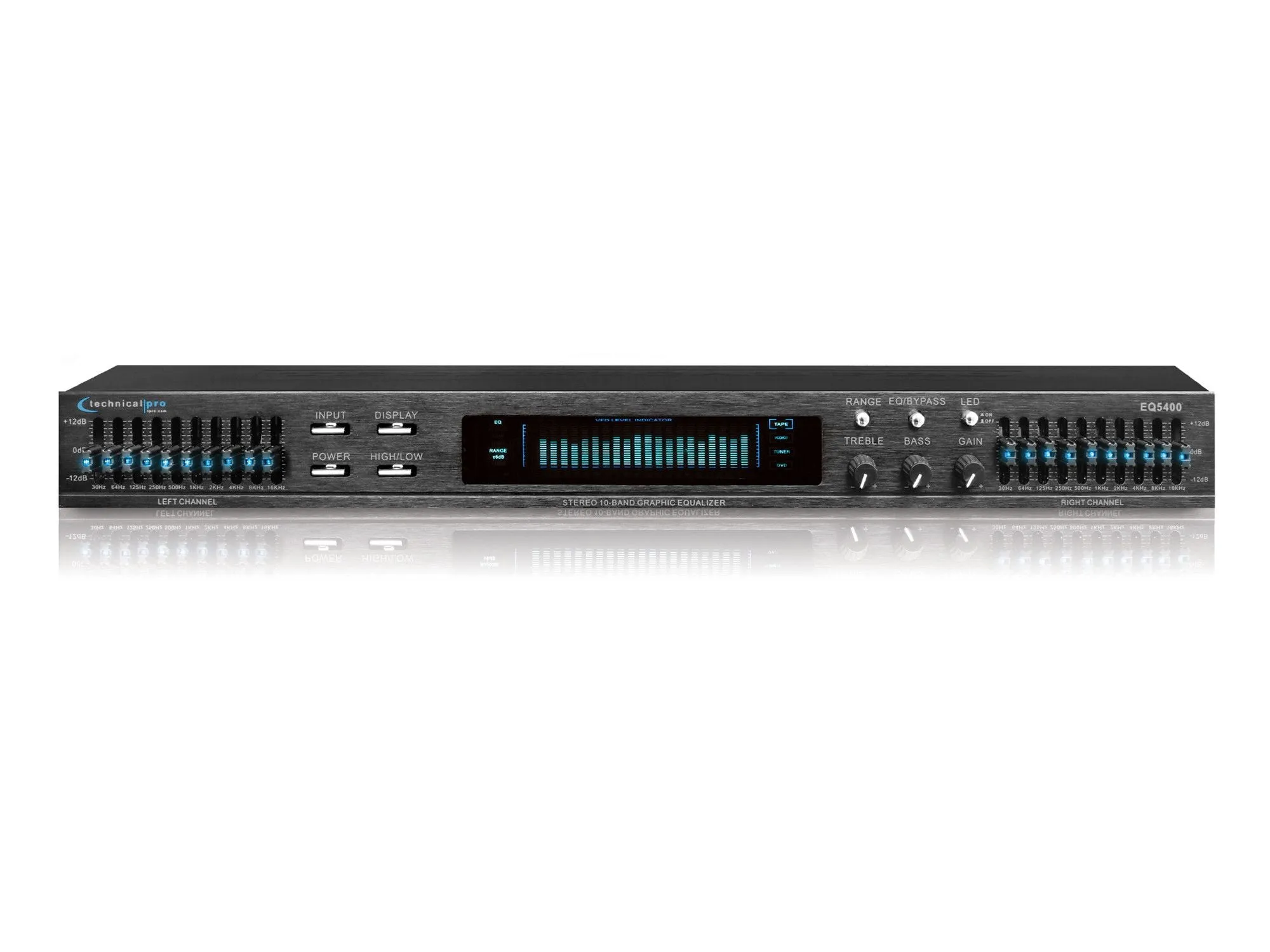 Pro Dual 10 Band Equalizer
