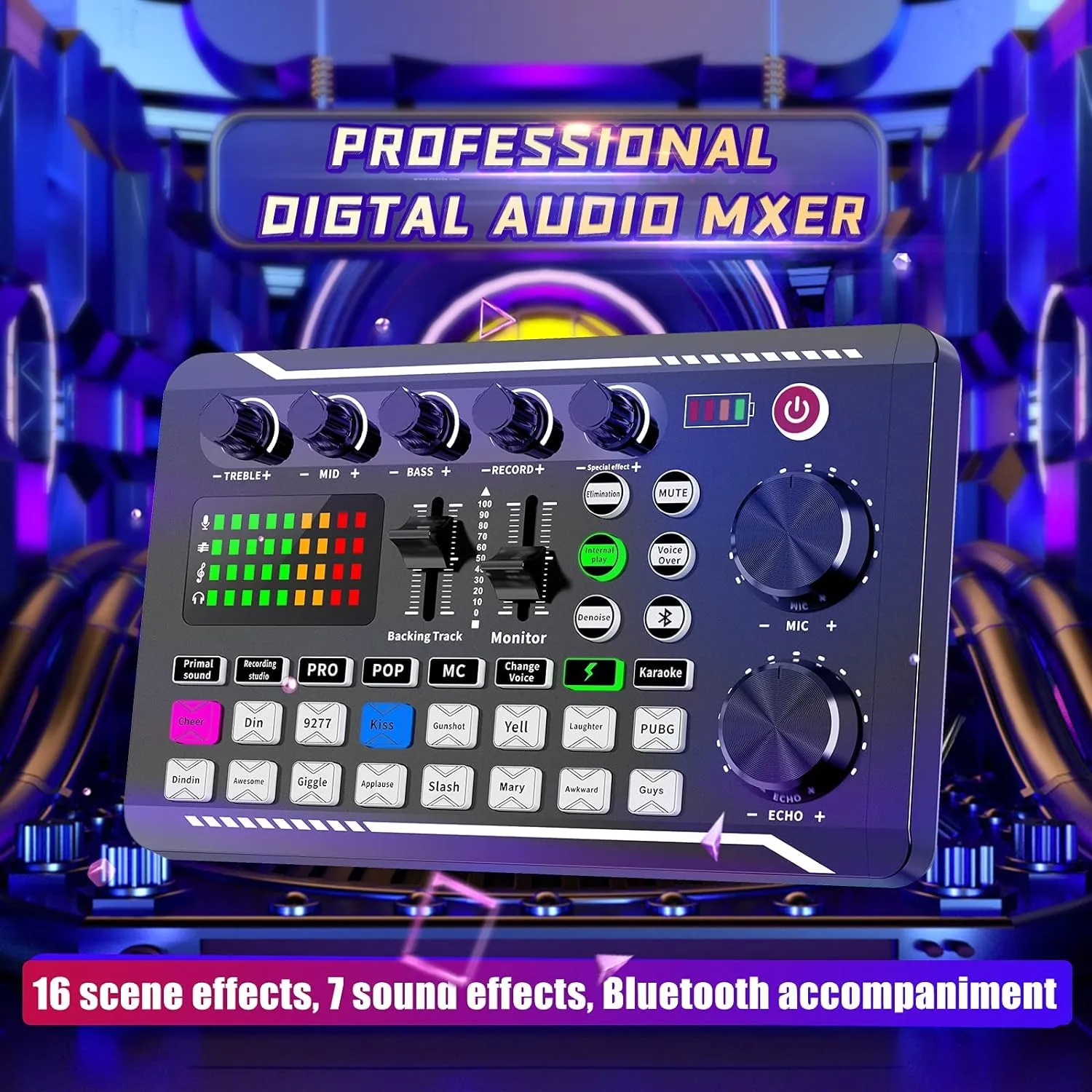 Professional Audio Mixer