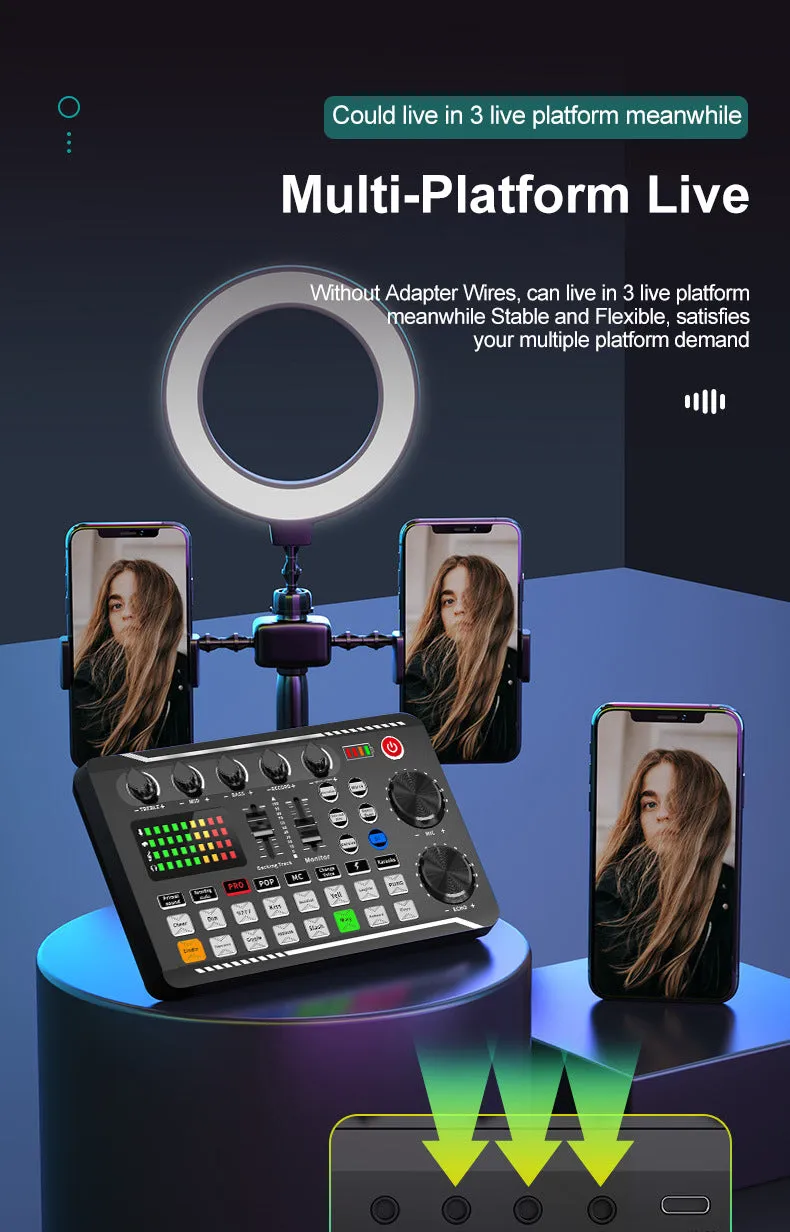 Professional Audio Mixer