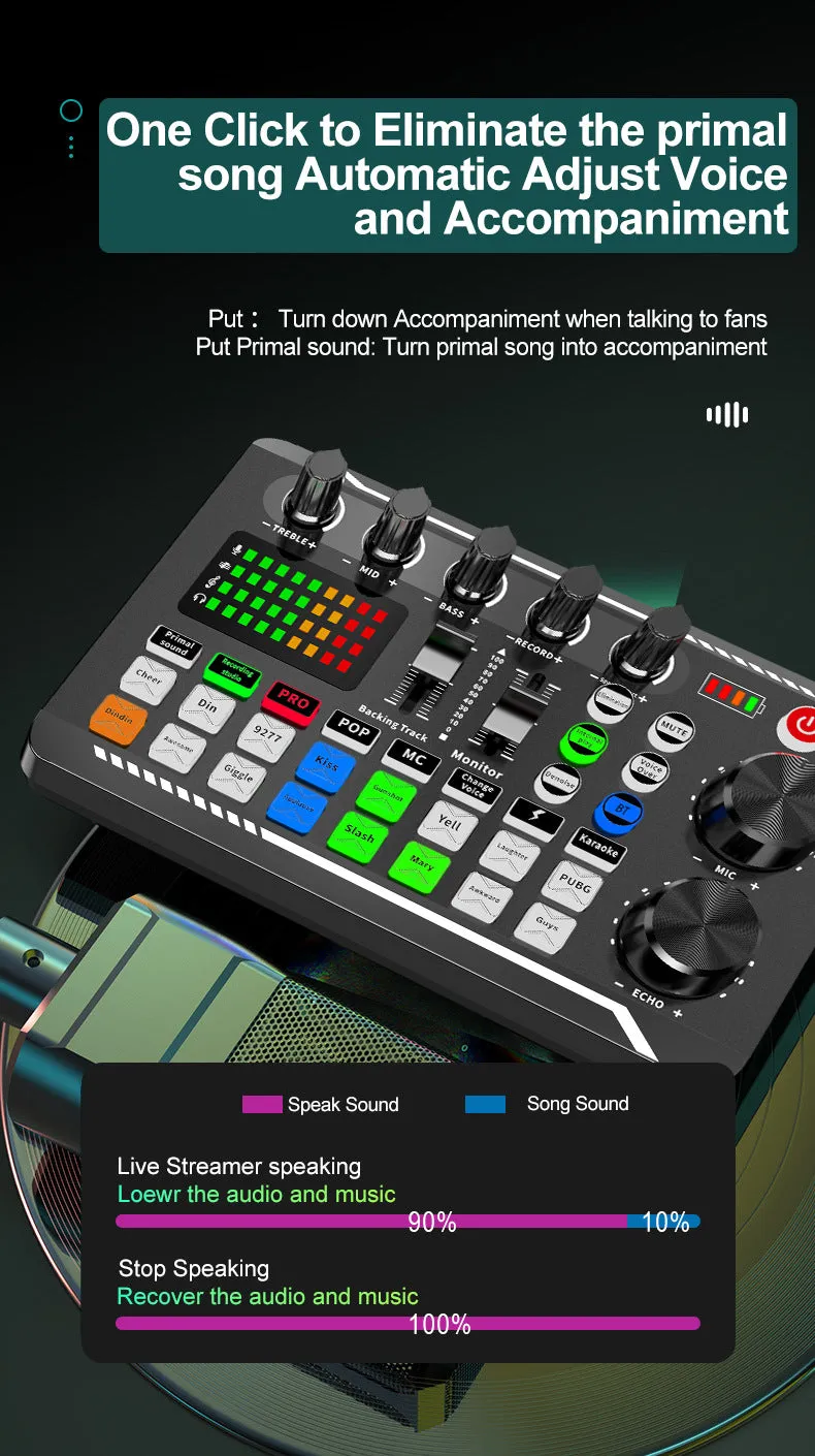 Professional Audio Mixer