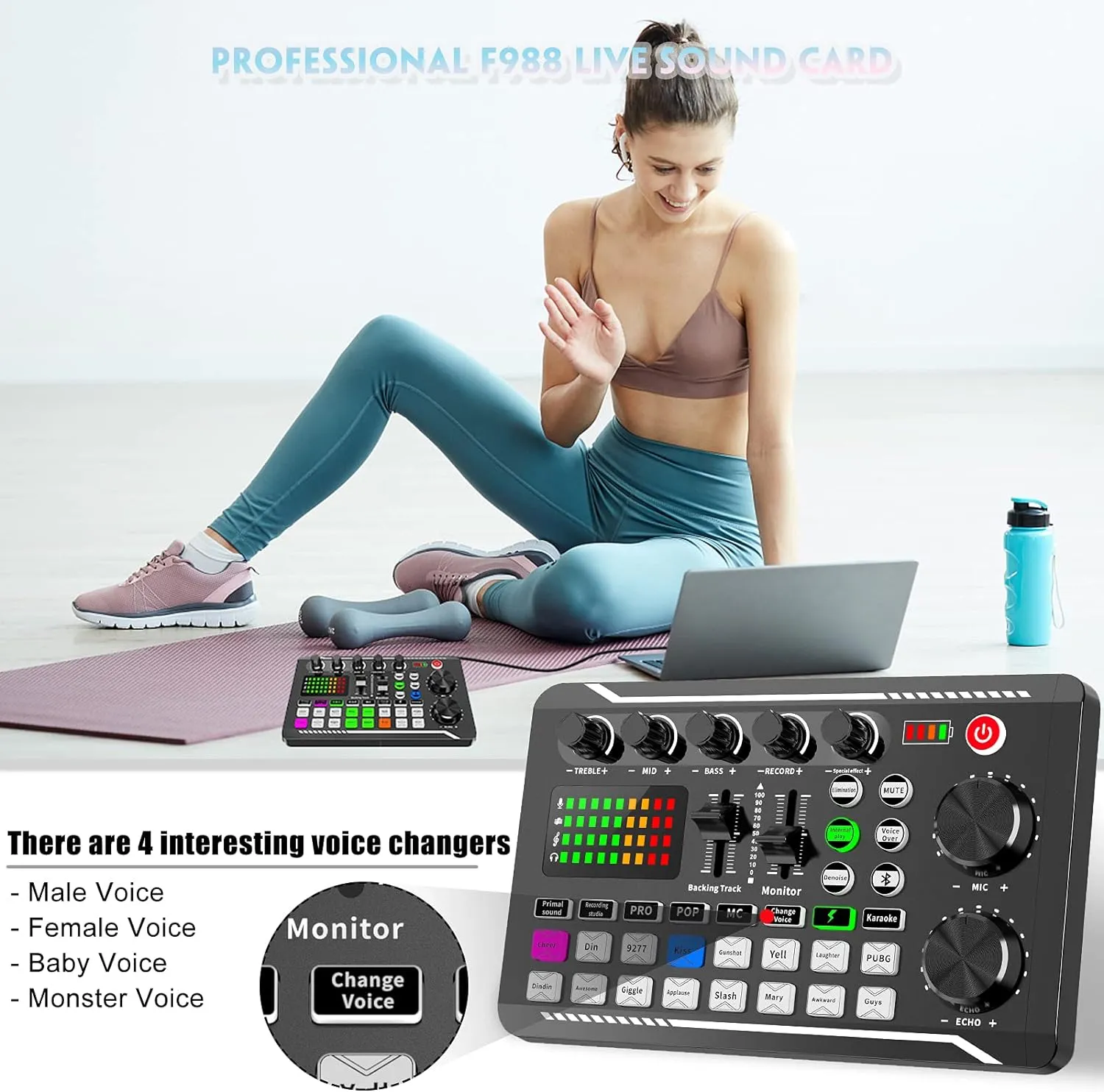 Professional Audio Mixer