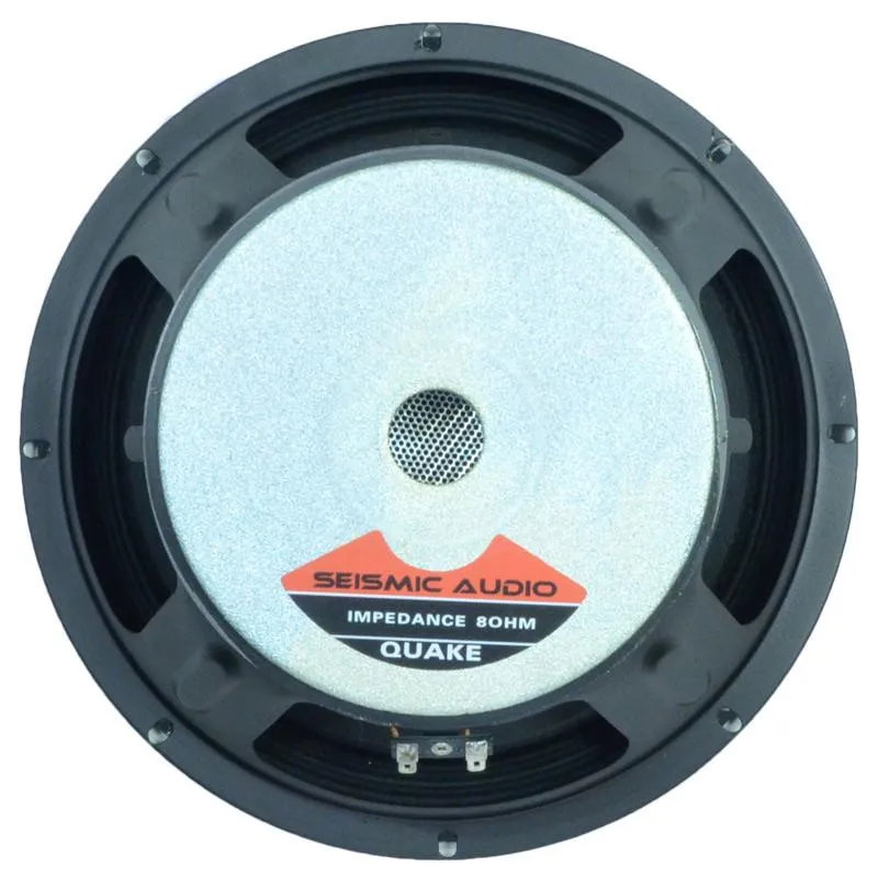 Quake 10" Loudspeaker - 8 Ohm Steel Frame Driver for PA Speakers