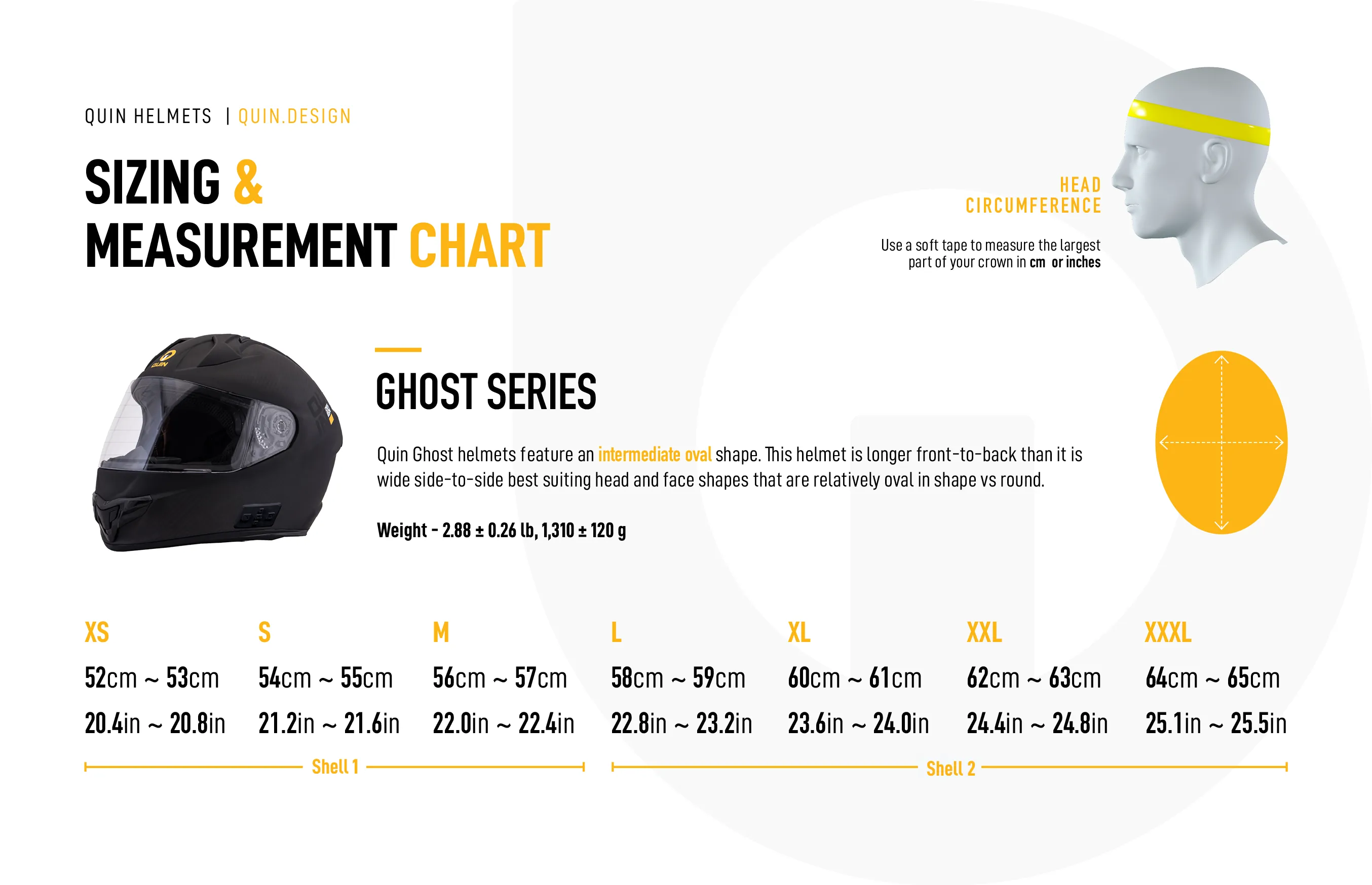 Quin Ghost Zero Helmet