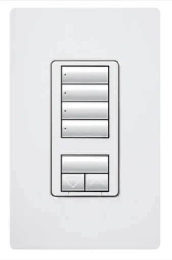 RA3 4-Button Favorite Scene with Raise/Lower | RRD-HN3S-XX