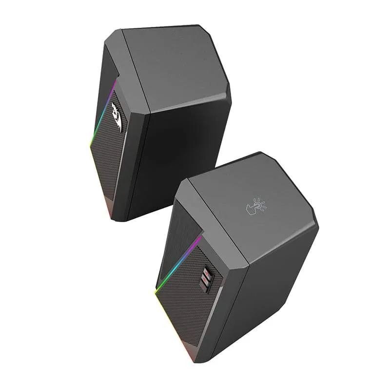 REDRAGON PC SPEAKER ANVIL 2X3W AUX BK