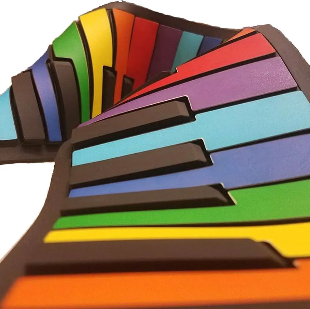 Rock & Roll It Piano Rainbow