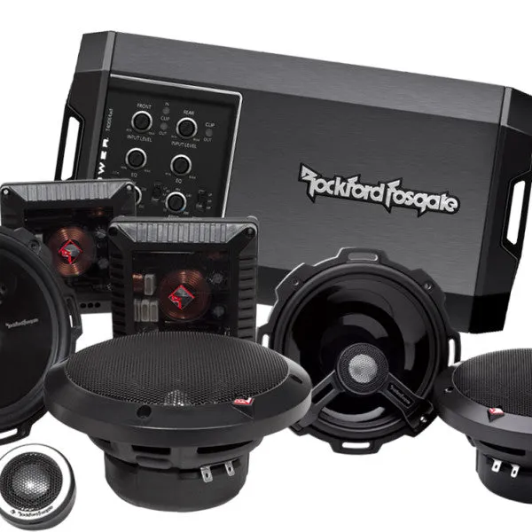 ROCKFORD FOSGATE POWER PACK 5 PACKAGE DEAL