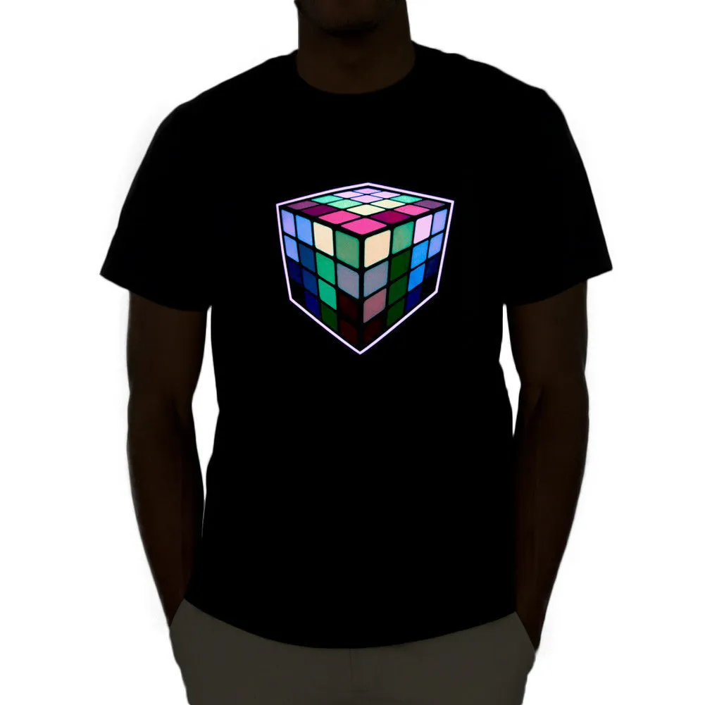 Rubik's Cube LED Tee