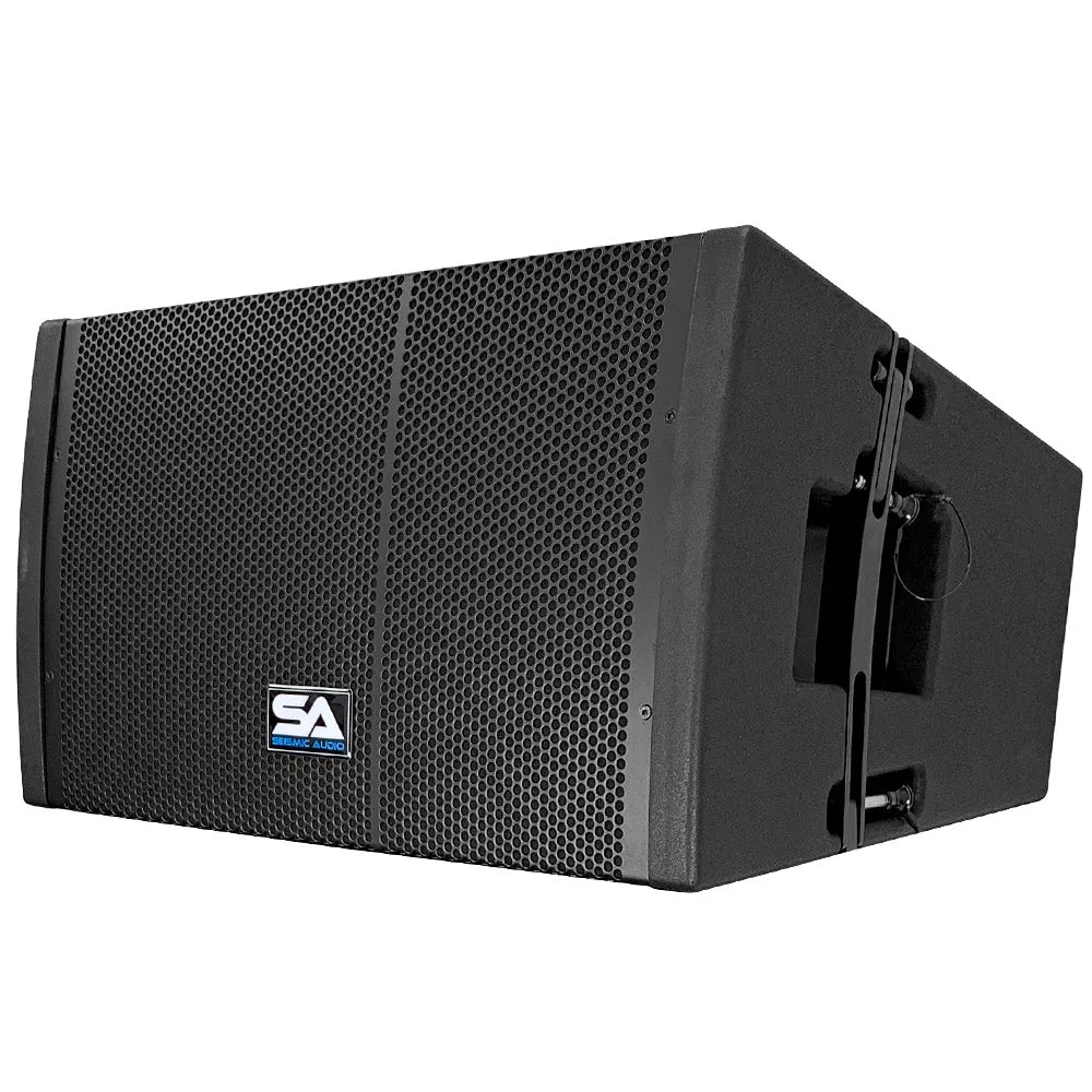 SAXLP-12P - Pair of Passive 12 Inch Line Array Speakers with Dual Compression Drivers