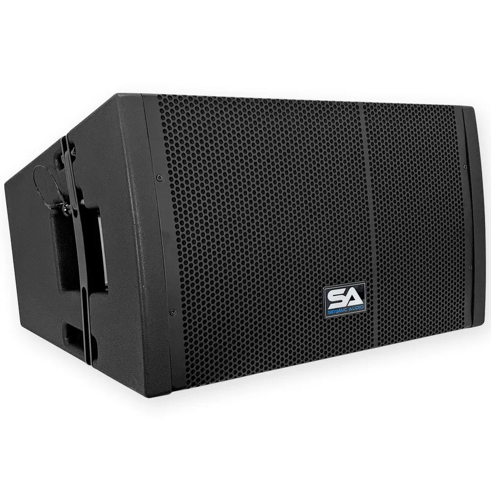 SAXLP-12P - Pair of Passive 12 Inch Line Array Speakers with Dual Compression Drivers
