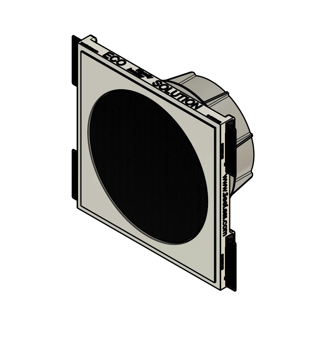 SL-WICS7R-030 Wisdom Speaker Round Mount | Flush In-Wall Mount