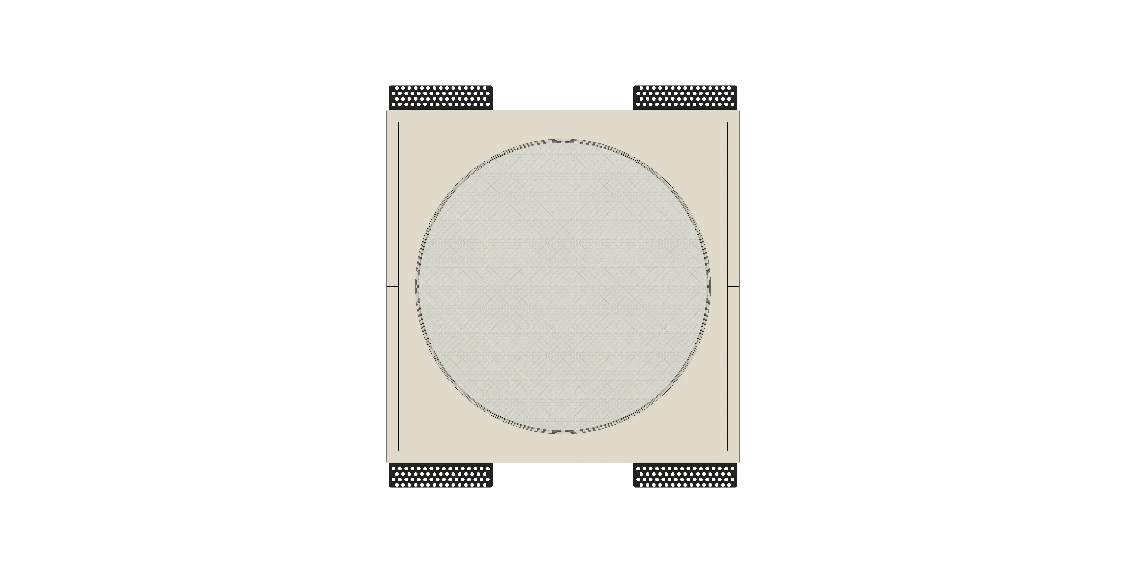 SL-WICS7R-030 Wisdom Speaker Round Mount | Flush In-Wall Mount