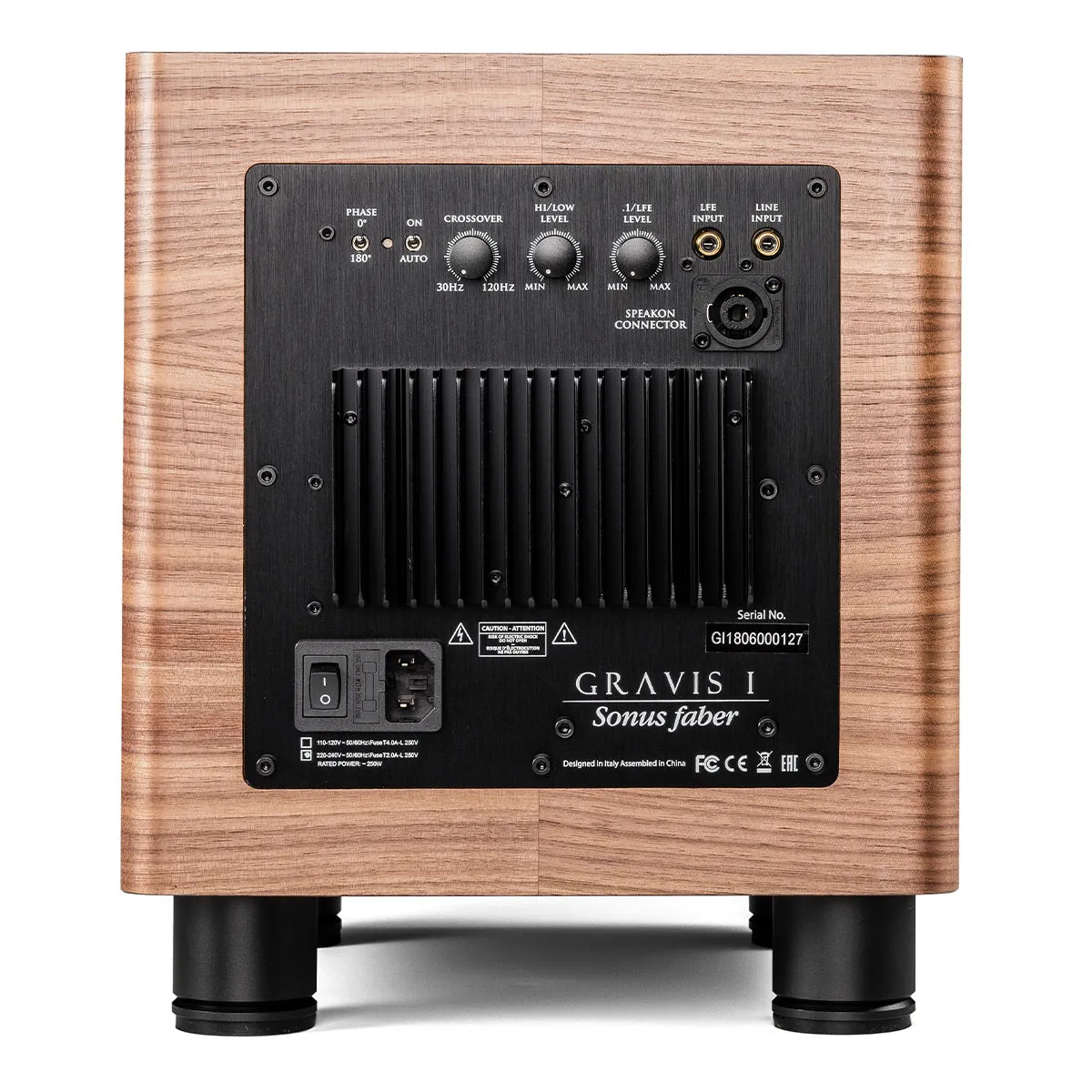 Sonus faber Gravis I Subwoofer - Each (Walnut)