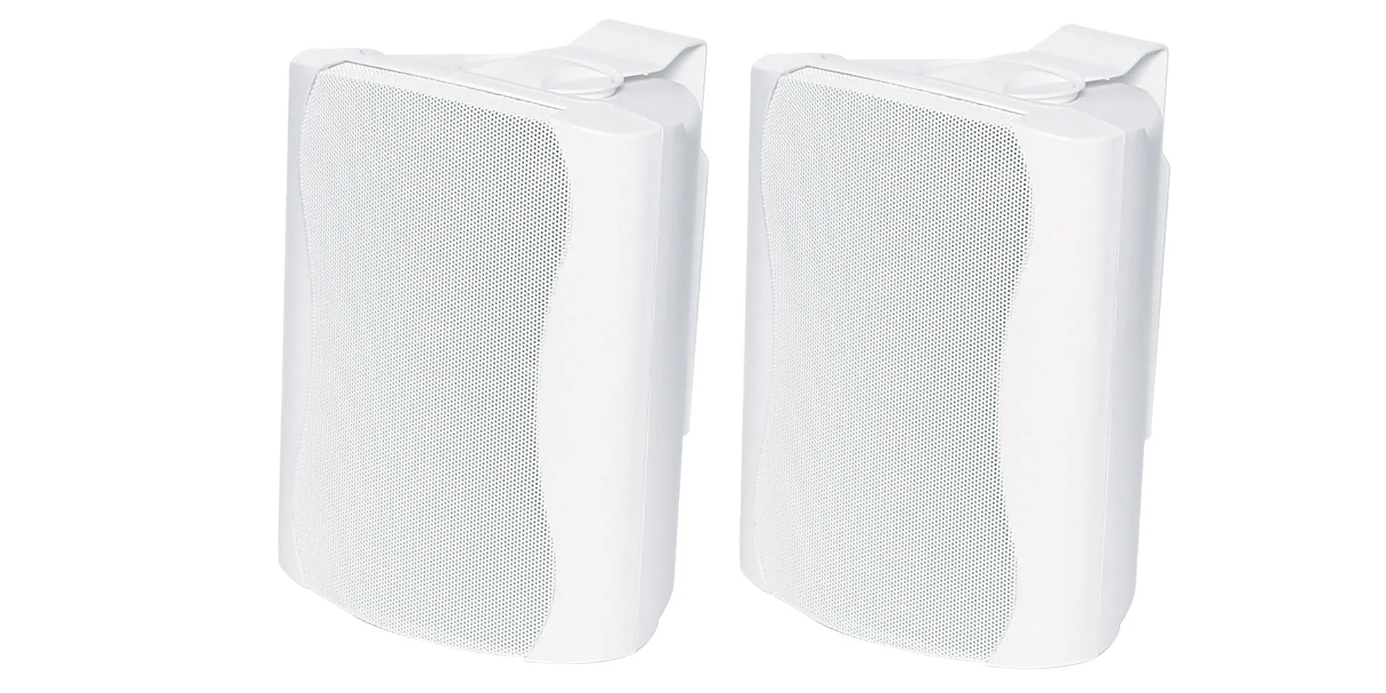 Speaker Wall Mount 45W 100V 8 Ohm Pair White C0912