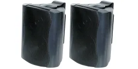 Speaker Wall Mount 45W 8 Ohm Pair Black C0911