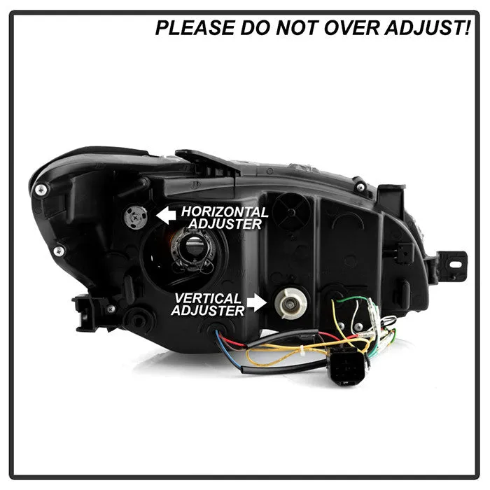 Spyder Impreza WRX 15-20 SEQ Switch Back Headlights Black