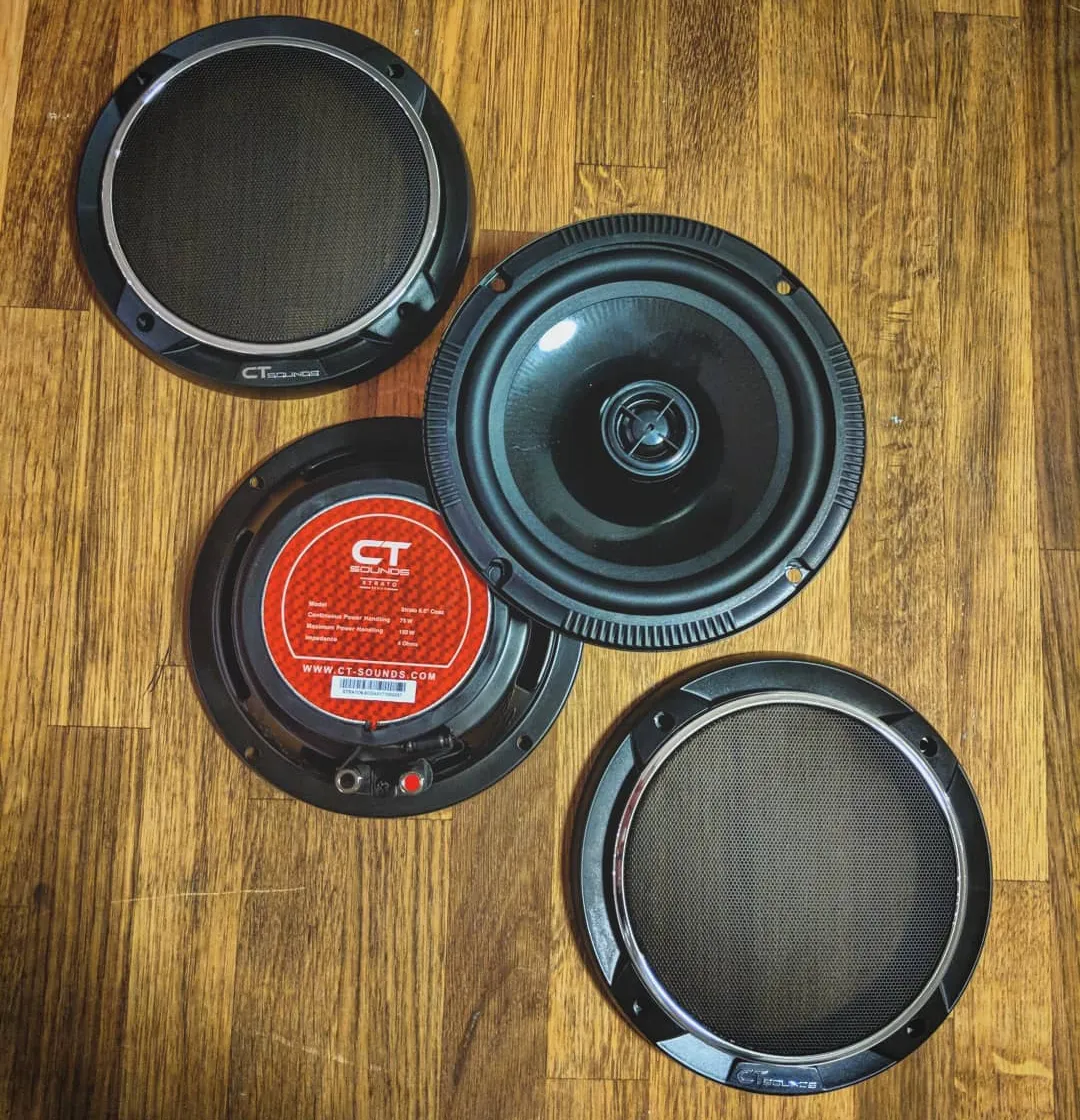 STRATO-6-5-COX // Strato 6.5 Inch 240 Watts 2-Way Coaxial Speakers, Pair