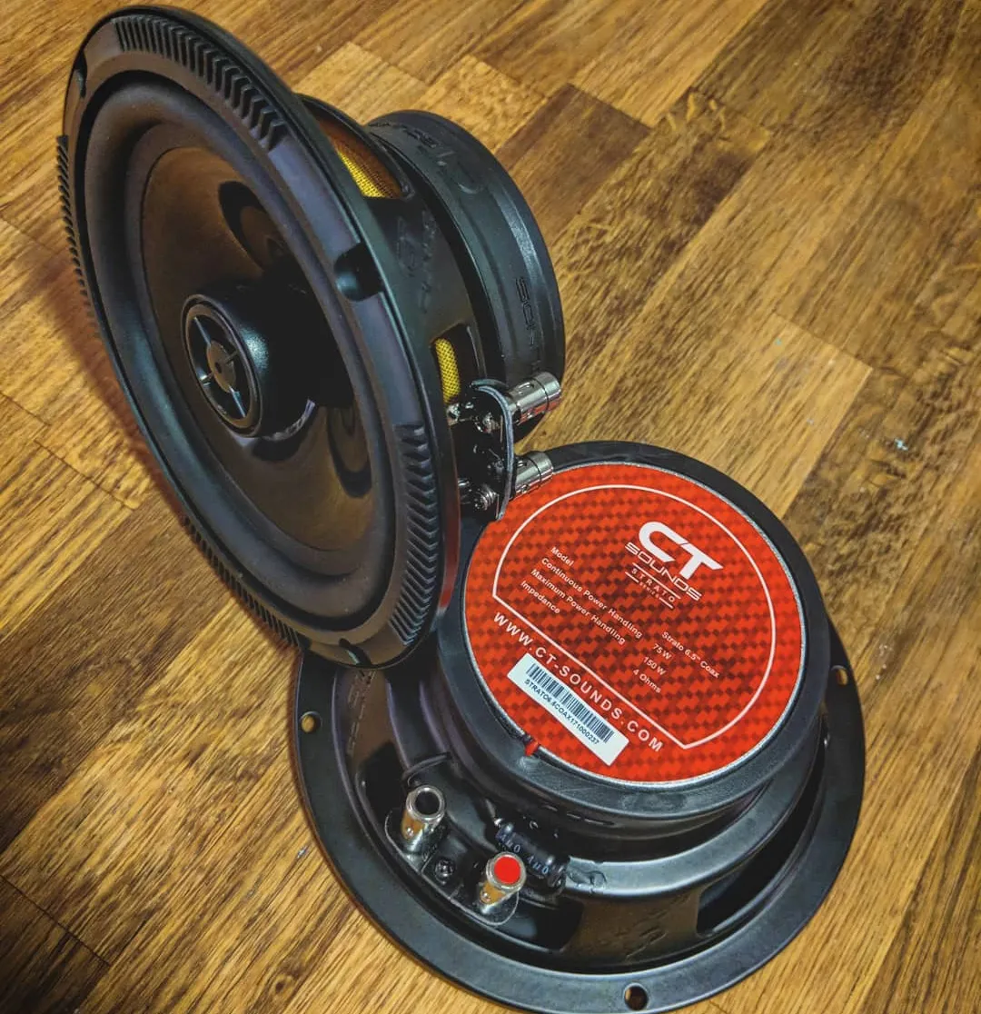 STRATO-6-5-COX // Strato 6.5 Inch 240 Watts 2-Way Coaxial Speakers, Pair