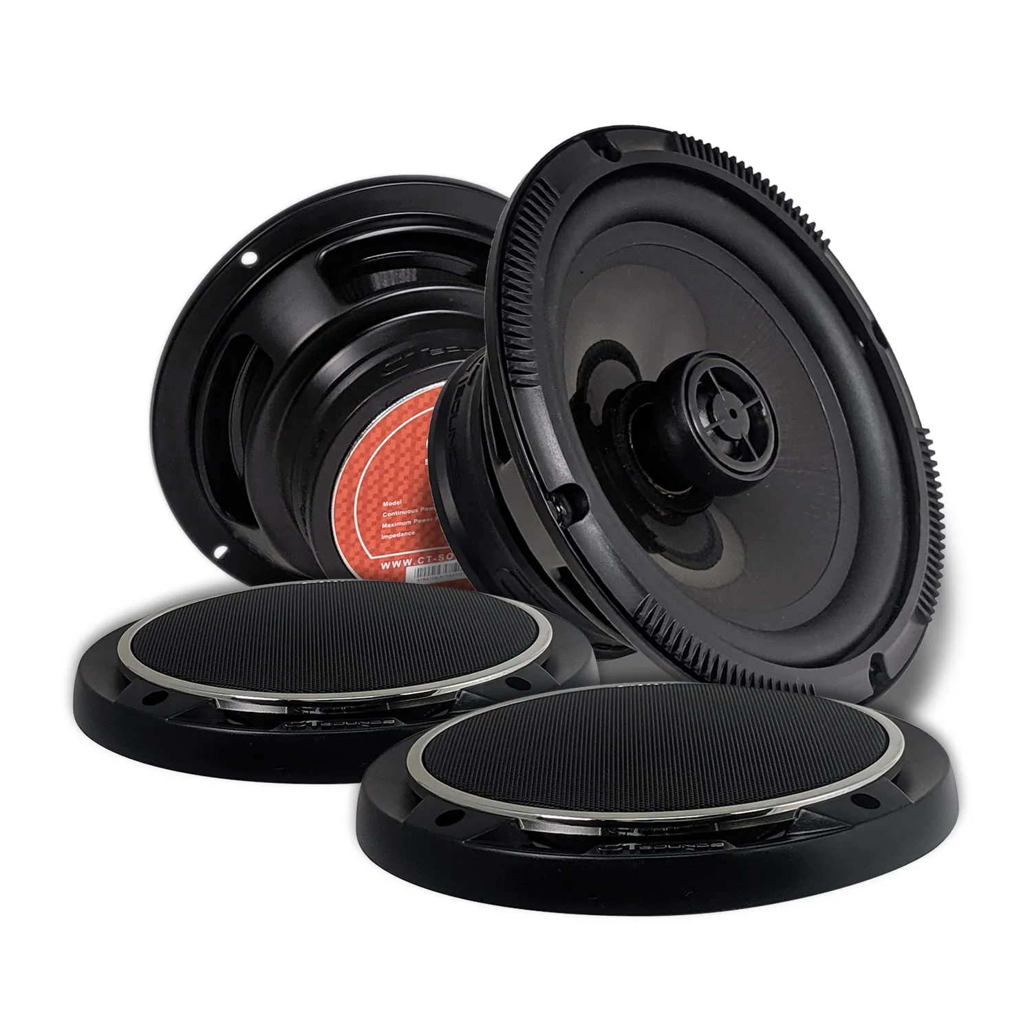 STRATO-6-5-COX // Strato 6.5 Inch 240 Watts 2-Way Coaxial Speakers, Pair