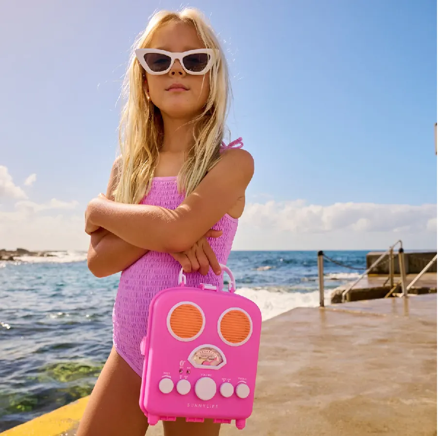 Sunnylife Beach Sounds Candy Pink S2ISOBCP
