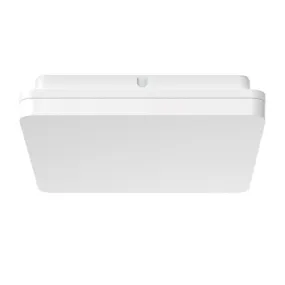 SUNSET-250 Square LED Oyster Light Trio 15w in White