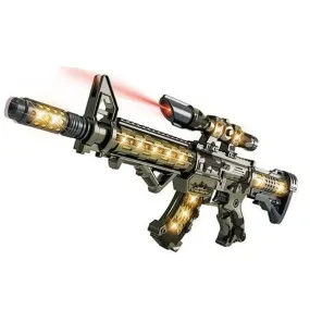 Super Power Camouflage Musical Gun