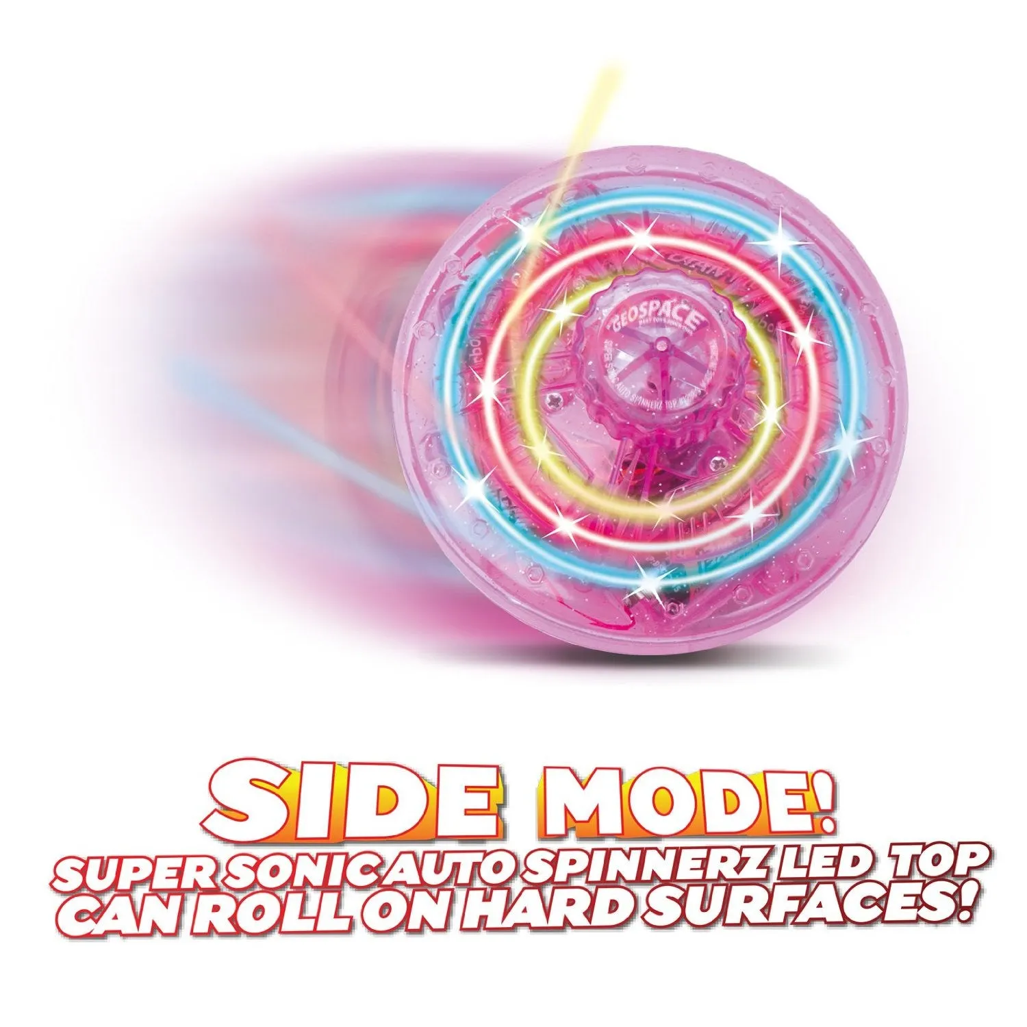 Super Sonic LED Auto Spinnerz Self-Powered Spinning Top