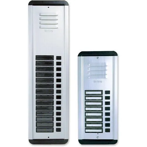 TekTone AM642/06 Vandal Panel with Speaker, 6-Button and Name Holders, 11.25″H
