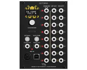 Tiptop Audio Octopus - USB/Midi to ART Interface   Voice Manager