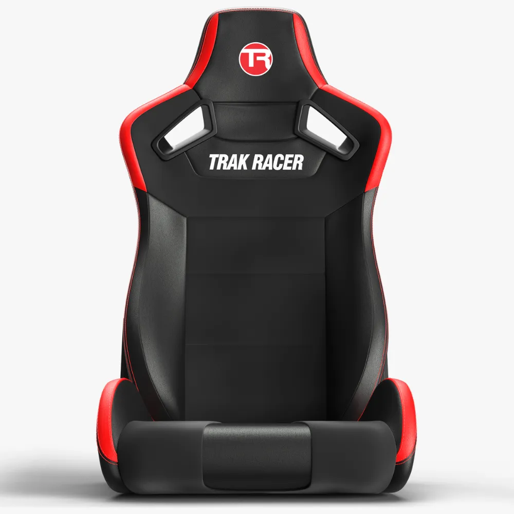 Trak Racer TR120 Racing Cockpit with TR One Wheel Mount for Fanatec Direct Drive Wheels and Rally Seat