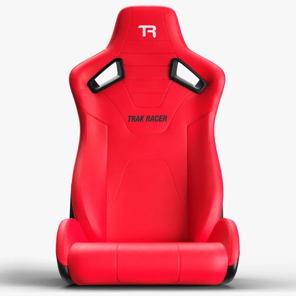 Trak Racer TR120 Racing Cockpit with TR One Wheel Mount for Fanatec Direct Drive Wheels and Rally Seat