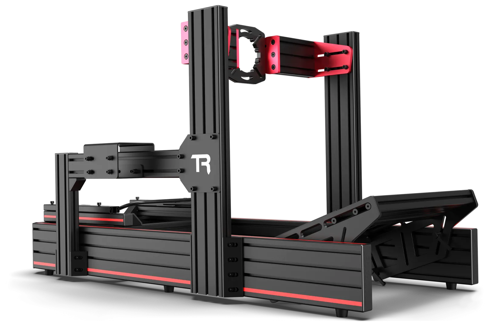 Trak Racer TR160 MK4 Racing Cockpit with TR One Front Mounting Wheel Mount (Simucube) and GT Seat
