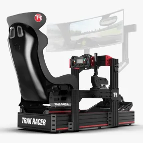 Trak Racer TR160 MK4 Racing Cockpit with TR One Front Mounting Wheel Mount (Simucube) and GT Seat