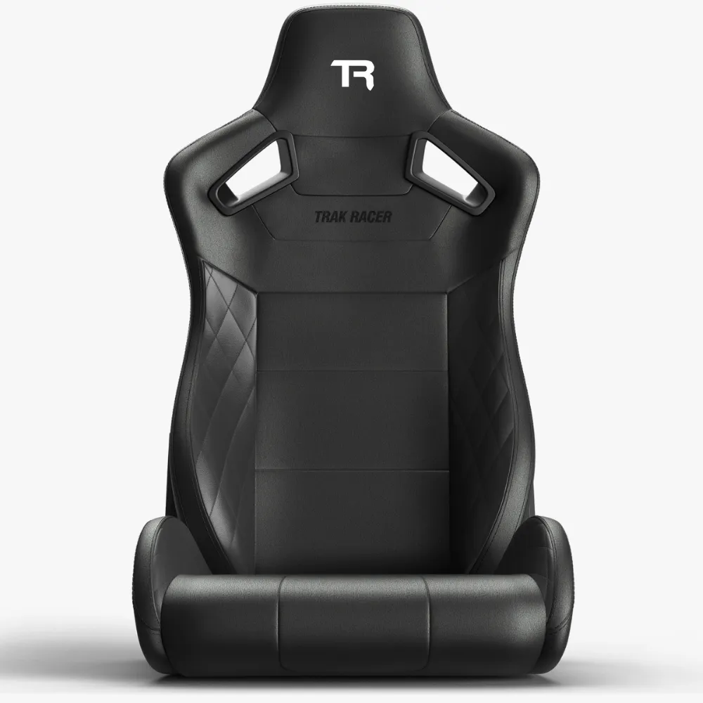 Trak Racer TR160 MK4 Racing Cockpit with TR One Universal Mount for Fanatec Direct Drive Wheels (seat not included)