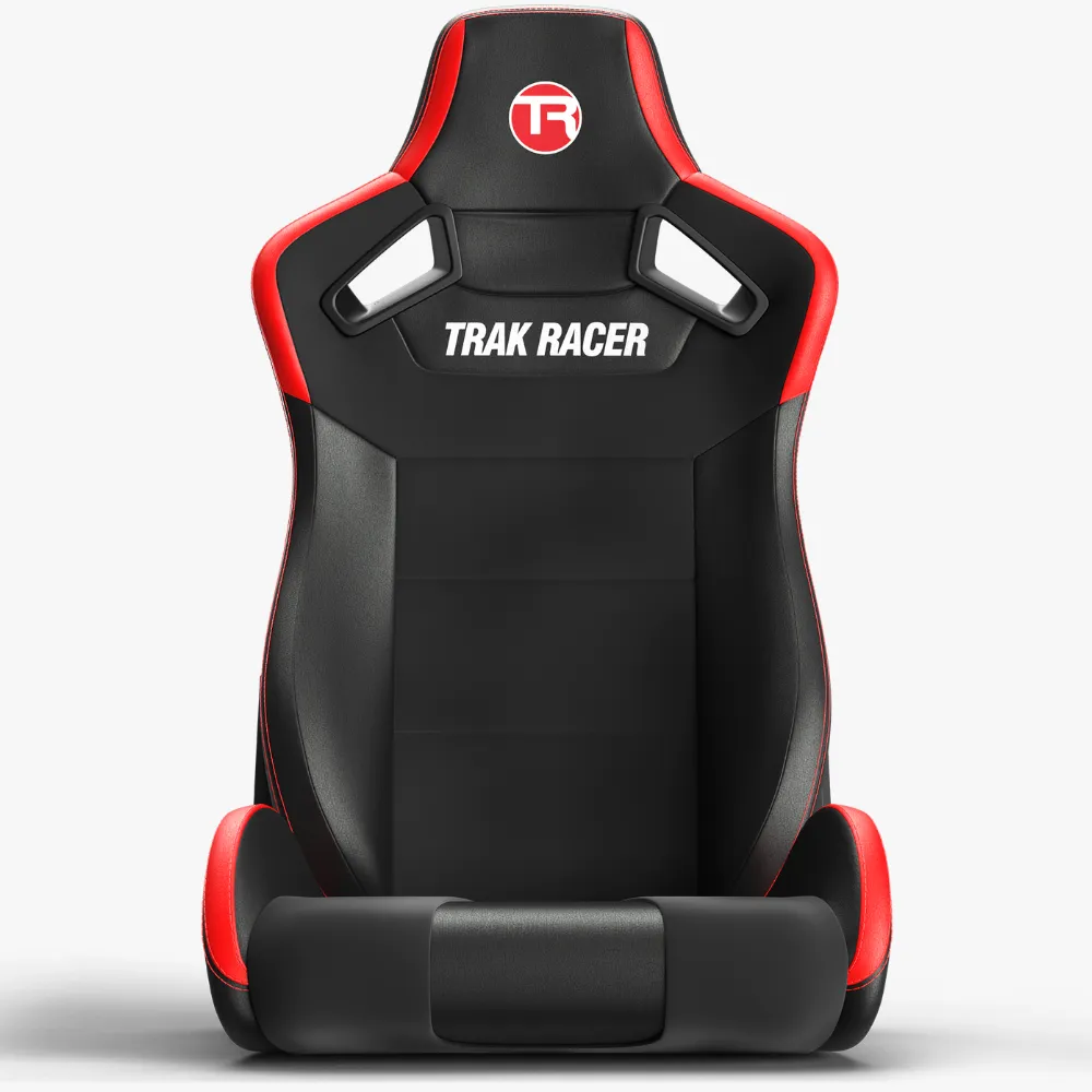 Trak Racer TR160 MK4 Racing Cockpit with TR One Universal Mount for Fanatec Direct Drive Wheels (seat not included)