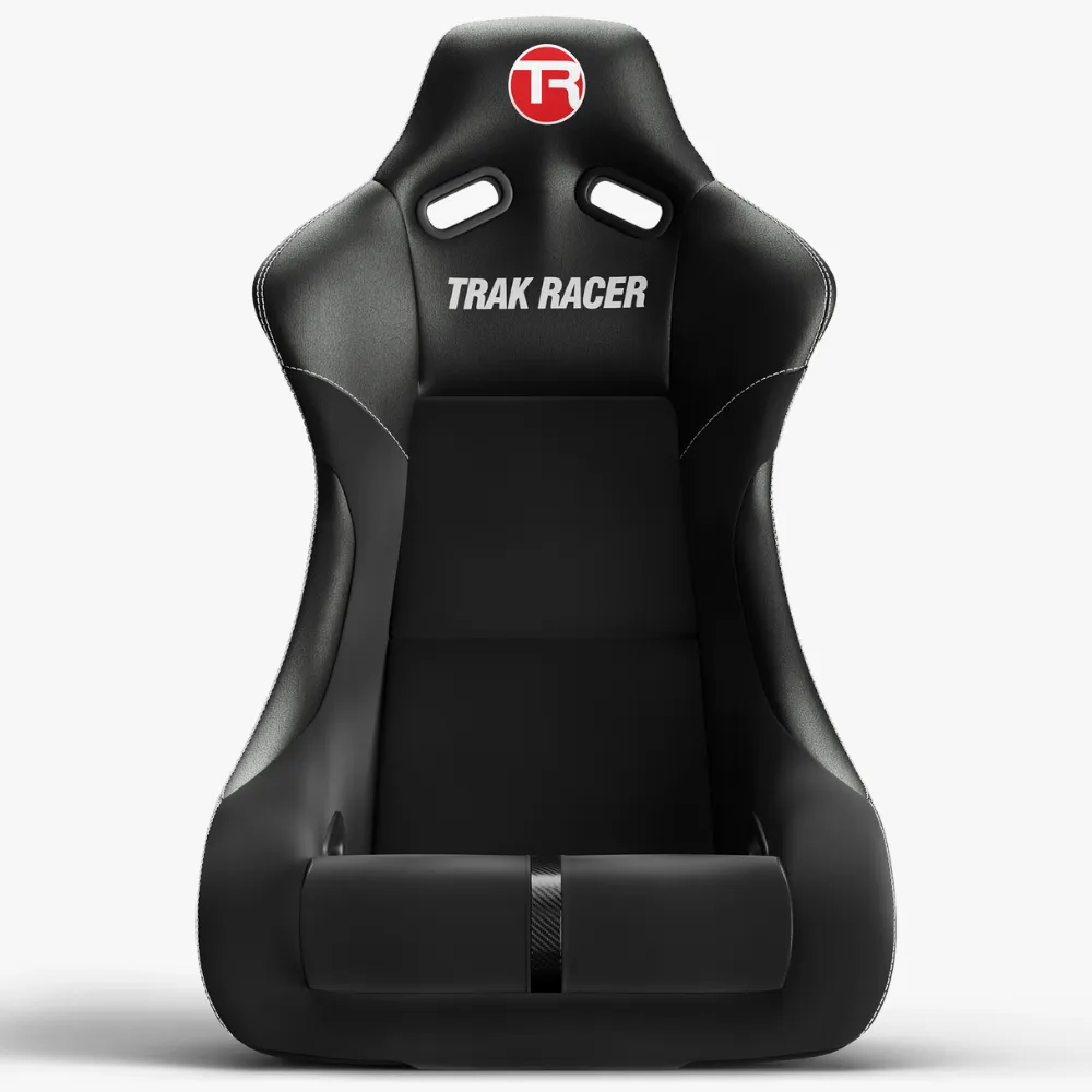Trak Racer TR160 MK4 Racing Cockpit with TR One Universal Mount for Fanatec Direct Drive Wheels (seat not included)