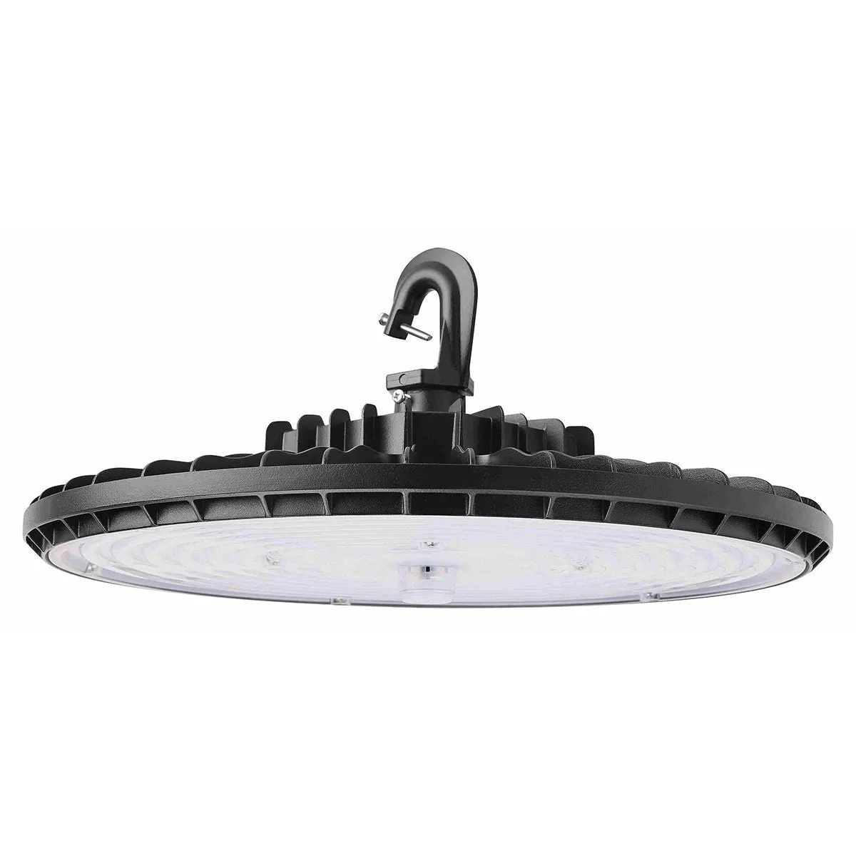 UFO LED High Bay Light, 230 Watts, 36000 Lumens, 4000K/5000K, Black Finish, 120-277V