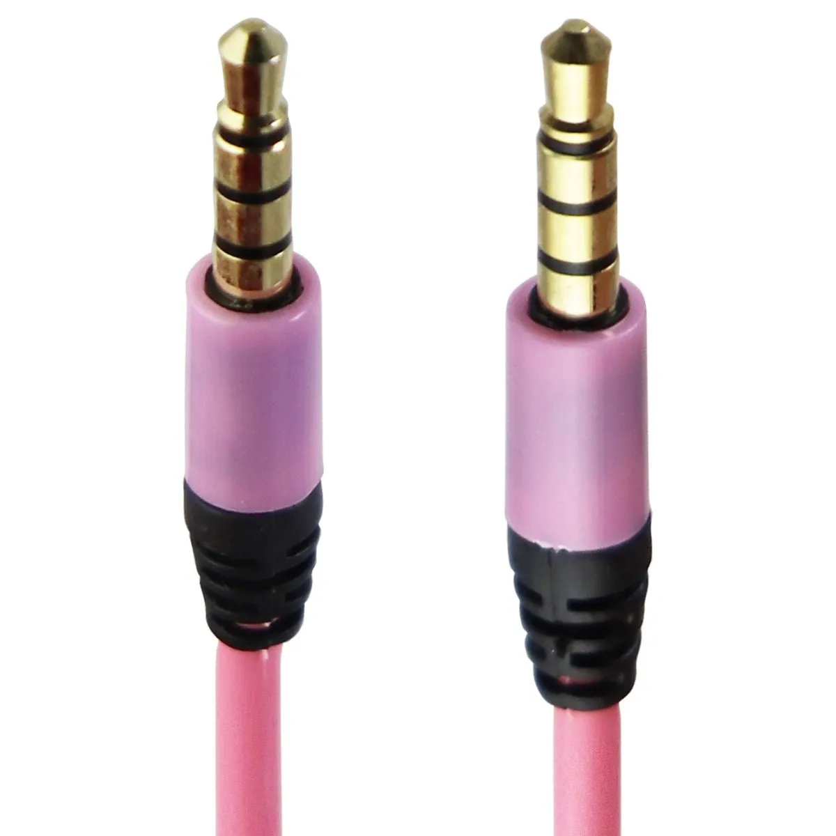 Universal 3.3-Ft (1m) Audio Aux Cable 3.5mm to 3.5mm - Pink