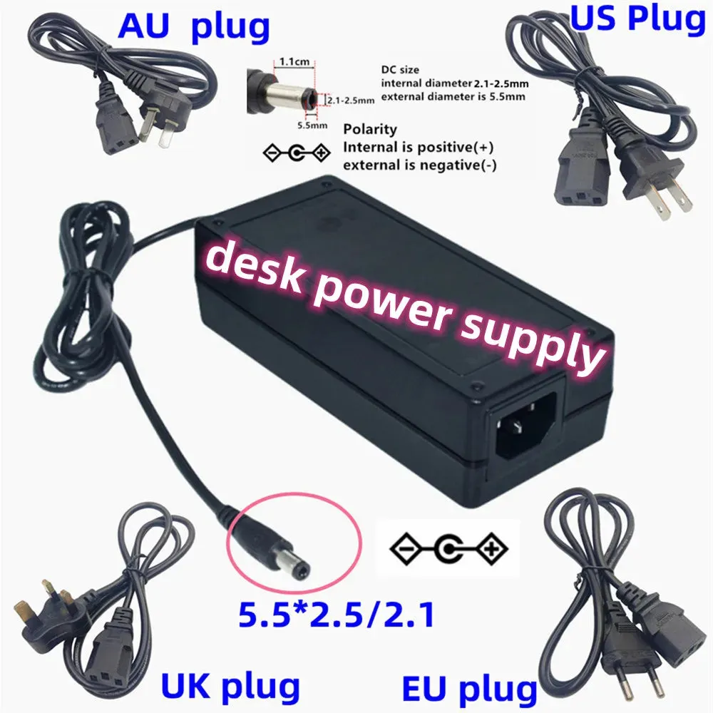US Plug 30V 5A 2a 3A Power Supply Adapter 31v 2A 32V 1A 4A 5A 36V 24V 25V 28V 18V 15V 48V 2A 12V 3.5a 6A 7A 10A 12.5A Power Adaptor ACDC