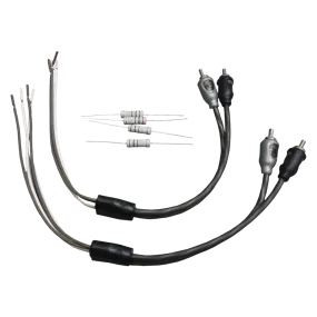 UW-1 - Amplifier Hi-Level Speaker Lead to RCA Adapter   Dummy Resistors