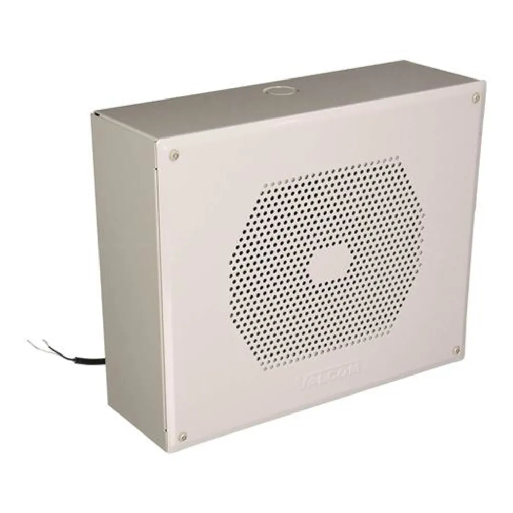 Valcom V-9809 Vandal Resistant Flexhorn Wall Enclosure And Faceplate