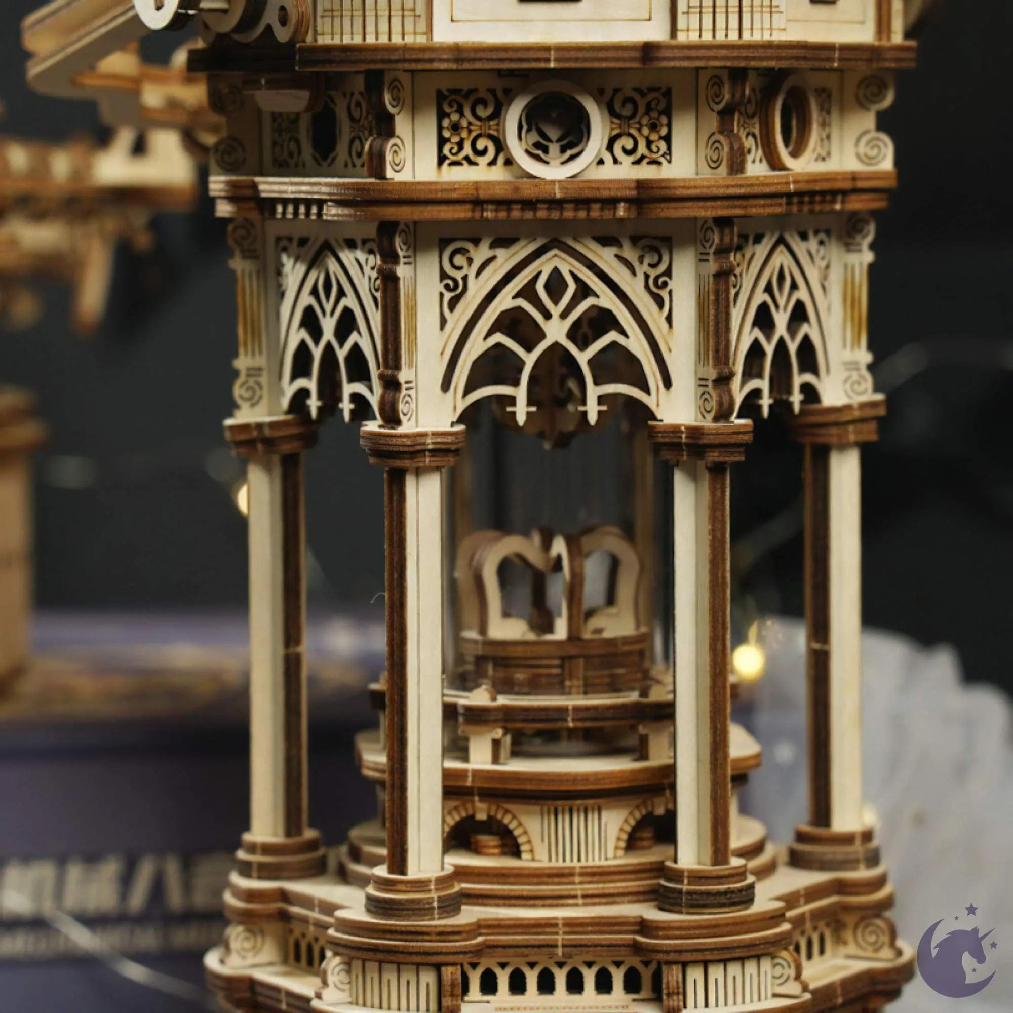Victorian Lantern | Robotime ROKR AMK61 DIY Mechanical Music Box